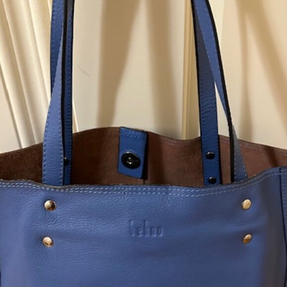 Behno leather tote bag - Picture 8 of 12